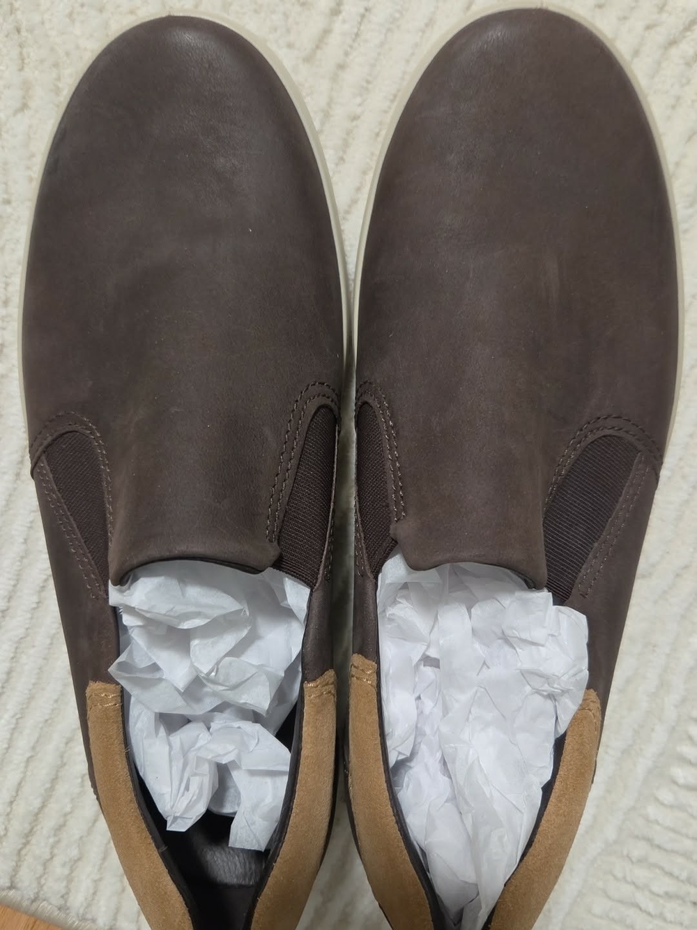 Mens Ecco Soft 7 Size 7-7.5 Slip-On
